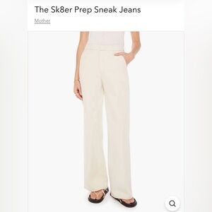 Mother Denim The Sk8er Prep Sneak Jeans - new with tags. Size 25.